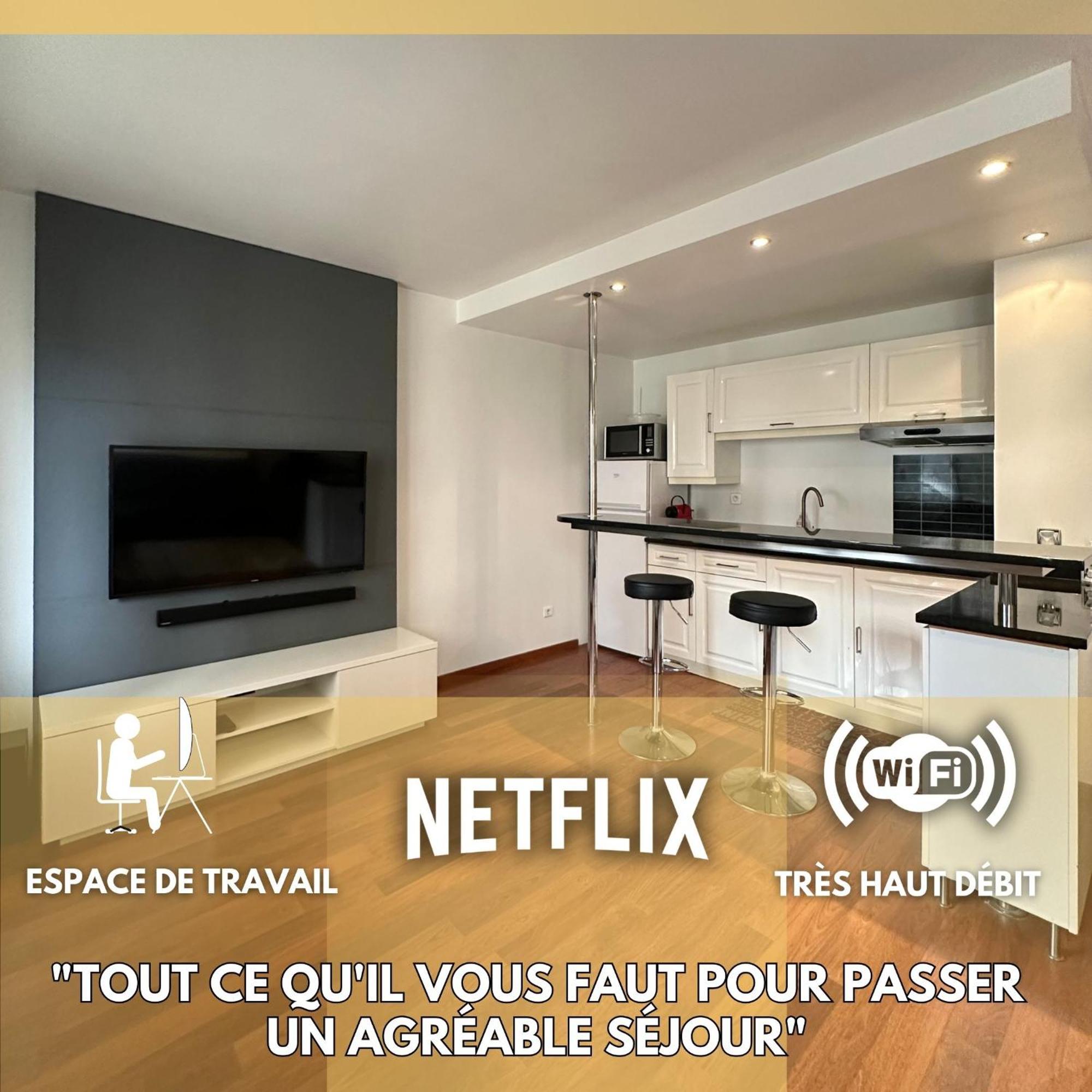 L'Athos - Appartement Equipe - Entre Paris Et Versailles - Haut Debit Garches Exterior foto
